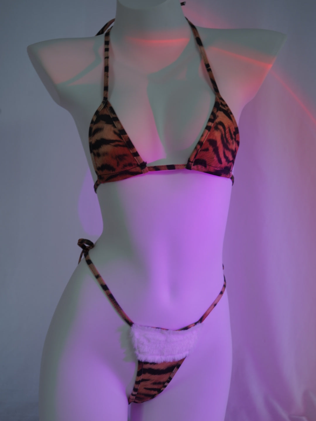 Leopard print sexy lingerie