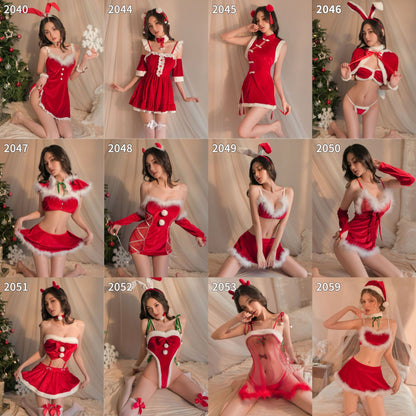 Sexy lingerie for women Christmas pajamas date uniform