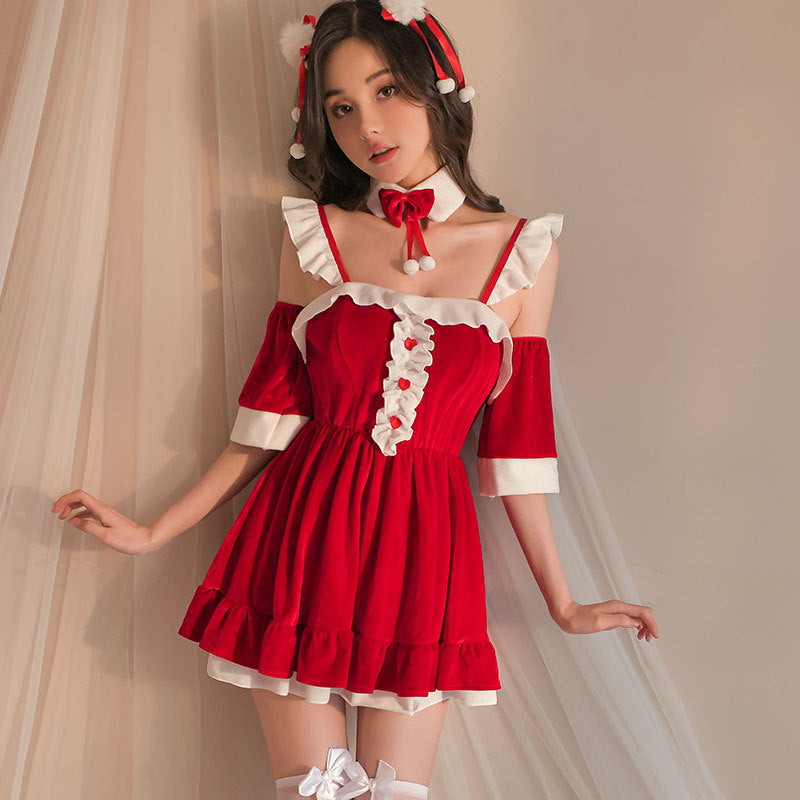 Sexy lingerie for women Christmas pajamas date uniform