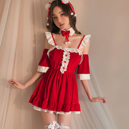 Sexy lingerie for women Christmas pajamas date uniform