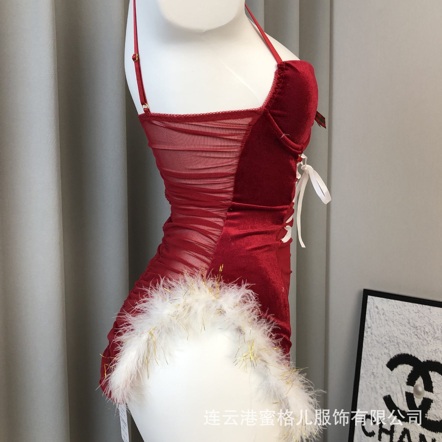 Bunny Girl Cos Uniform Adult Sexy Lingerie See Through Set