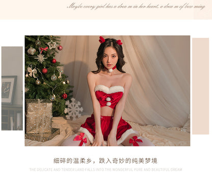 Sexy lingerie for women Christmas pajamas date uniform