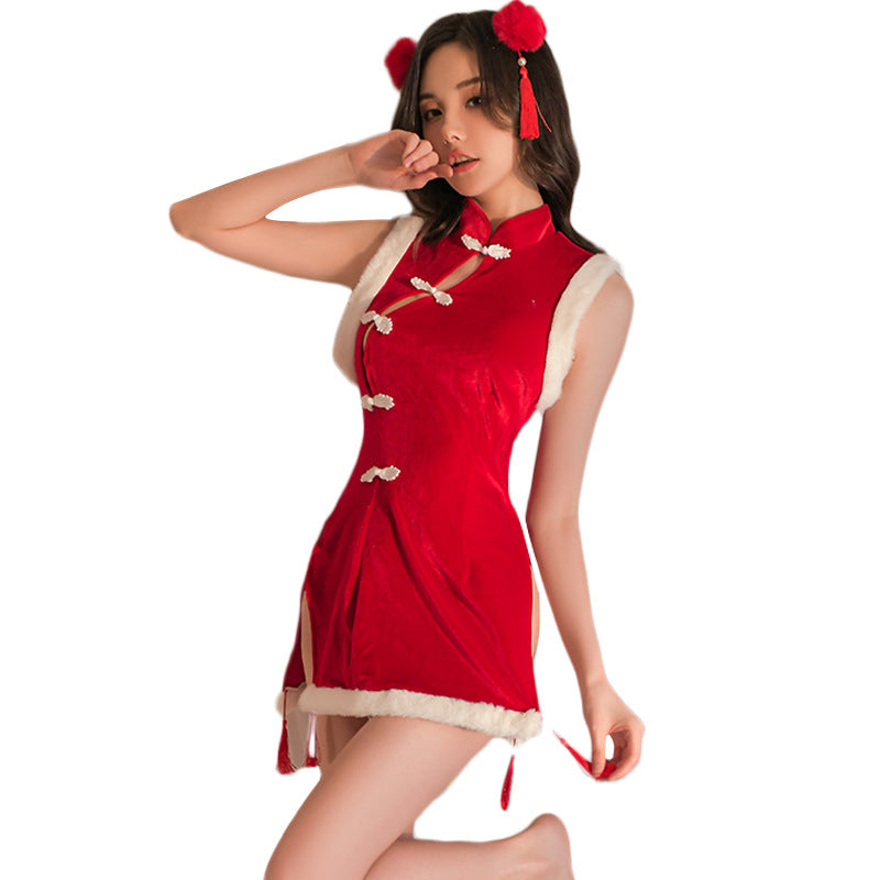 Sexy lingerie for women Christmas pajamas date uniform