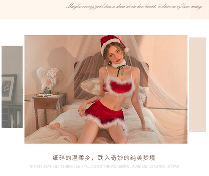 Sexy lingerie for women Christmas pajamas date uniform