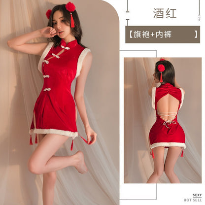 Sexy lingerie for women Christmas pajamas date uniform