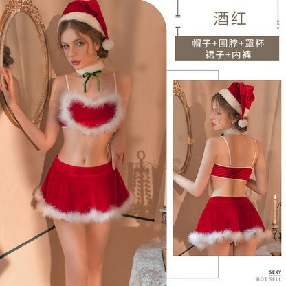Sexy lingerie for women Christmas pajamas date uniform